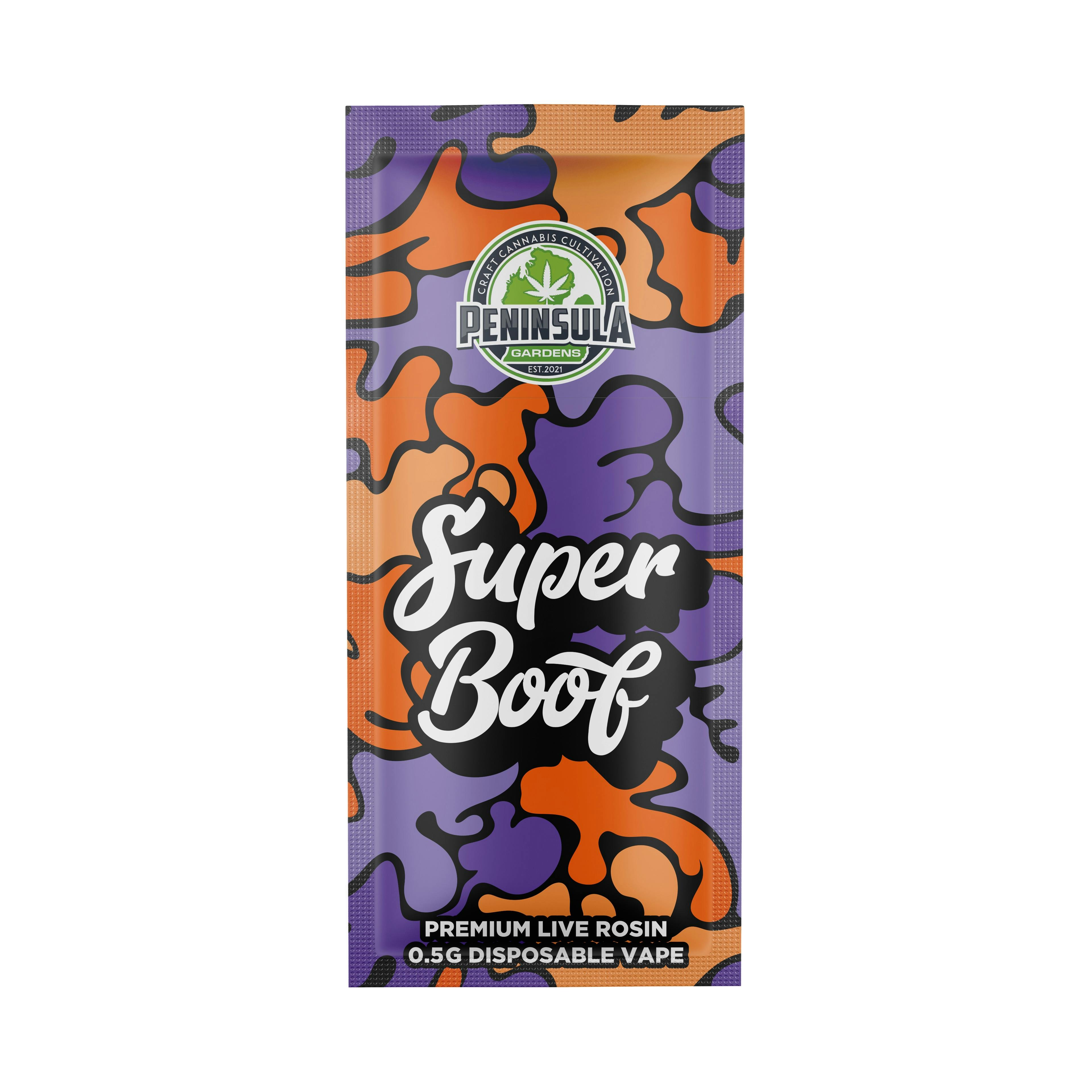Peninsula Gardens - .5g Live Rosin Disposable - Super Boof
