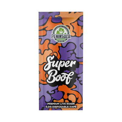 Peninsula Gardens - .5g Live Rosin Disposable - Super Boof - DISPOSABLES by Peninsula Gardens at King of Budz