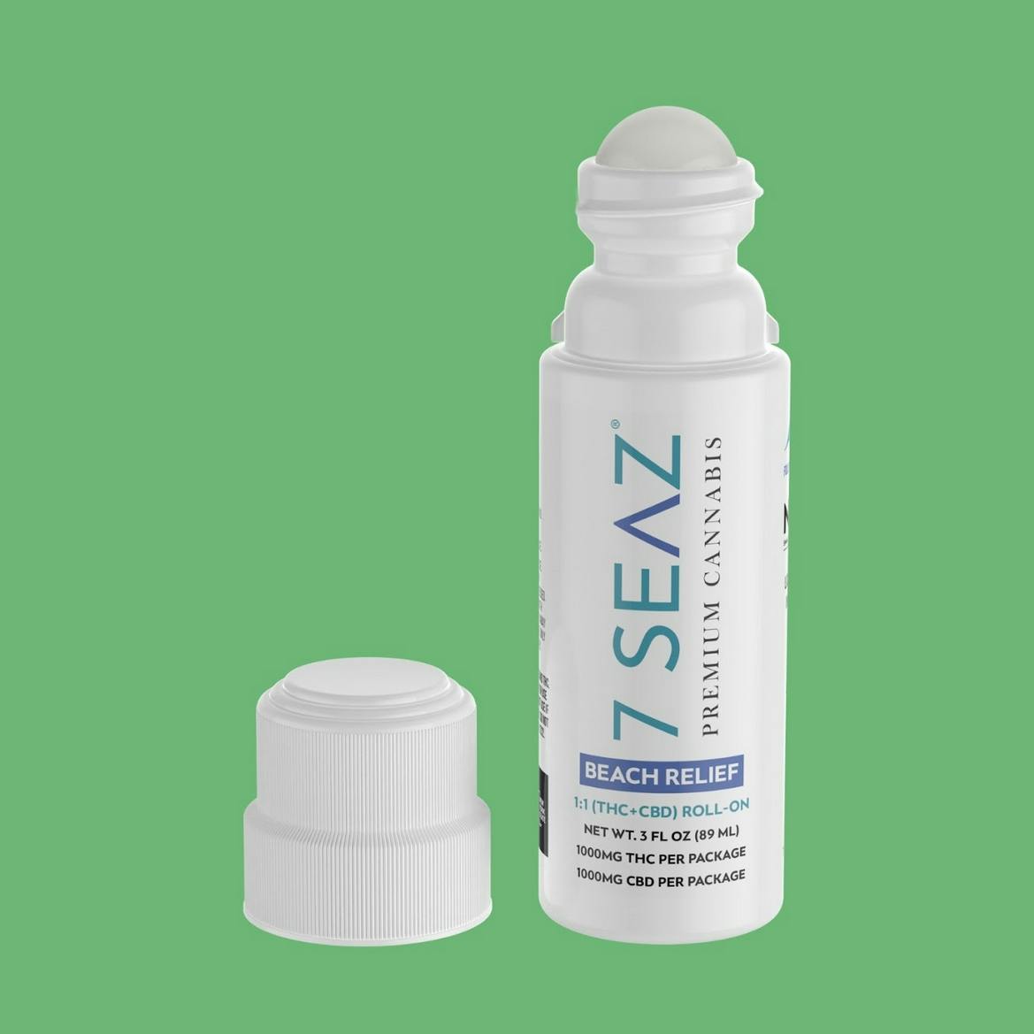 Beach Relief | 1:1 | Roll On Topical | 3oz | 7 Seaz-0