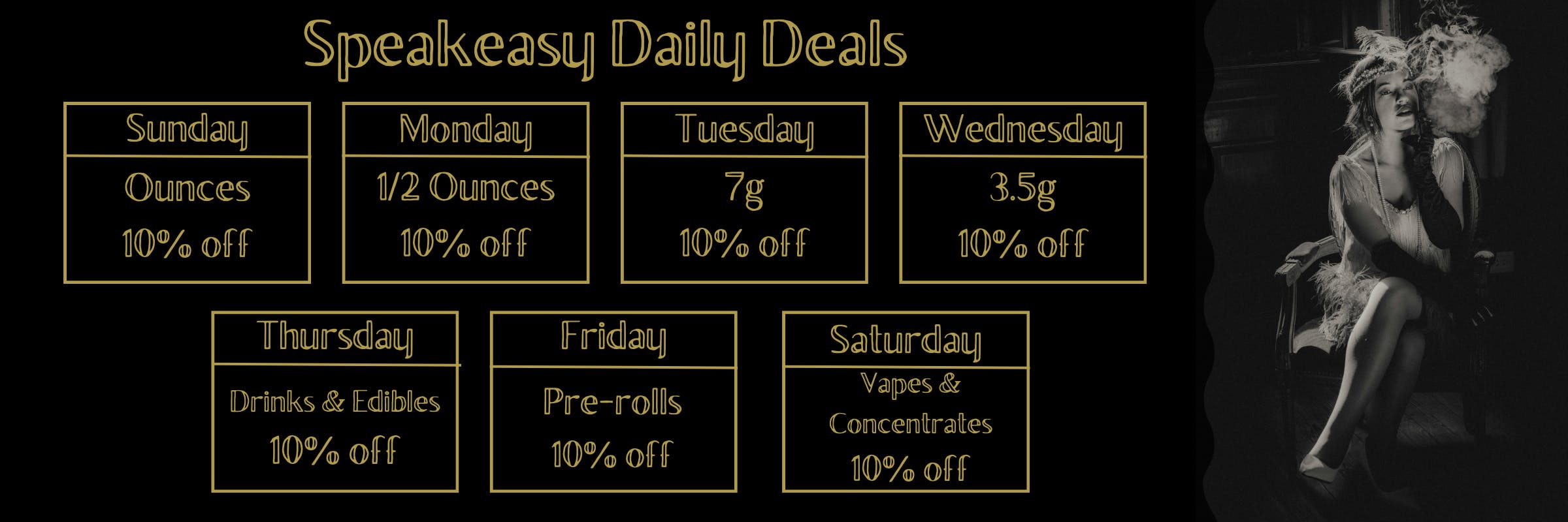 Save with Speakeasy every day with our daily deals