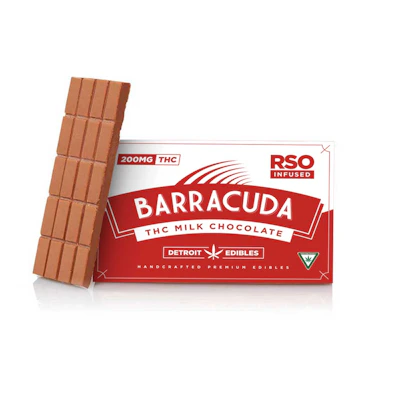 Barracuda RSO Bar – Milk Chocolate