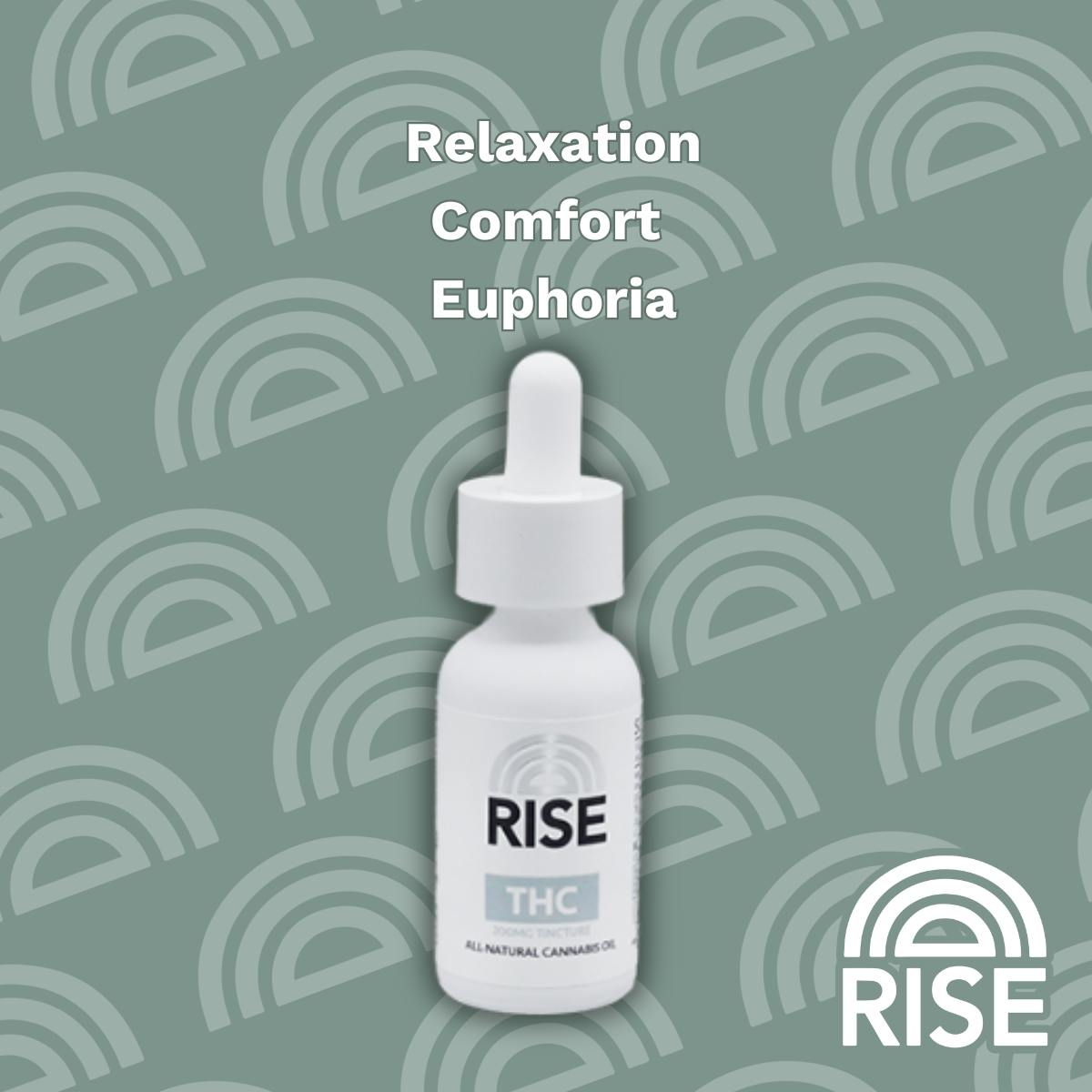 RISE THC Tincture – 200MG