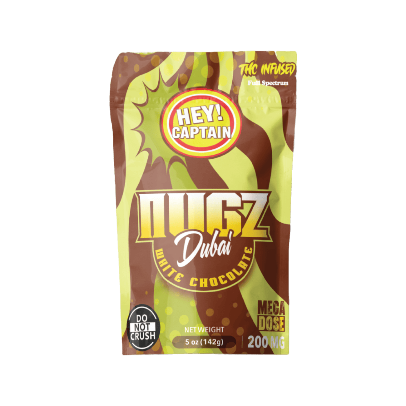 Product: Hey Captain | Megadose Bites - 200mg - Dubai Chocolate NUGZ