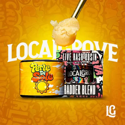Local Grove - 1g Live Rosin Badder - Perle Di Sole - CONCENTRATES by LOCALGROVE at King of Budz