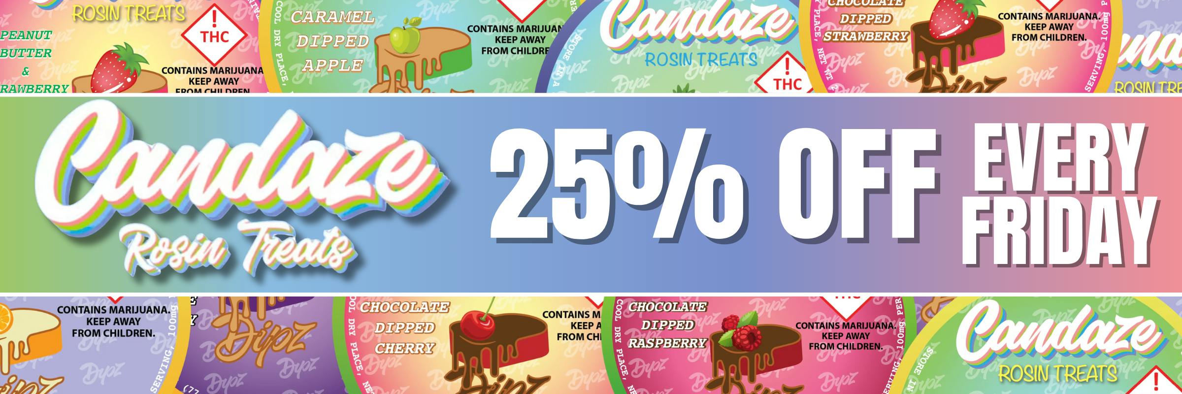 25% Off Candaze On Fridays
