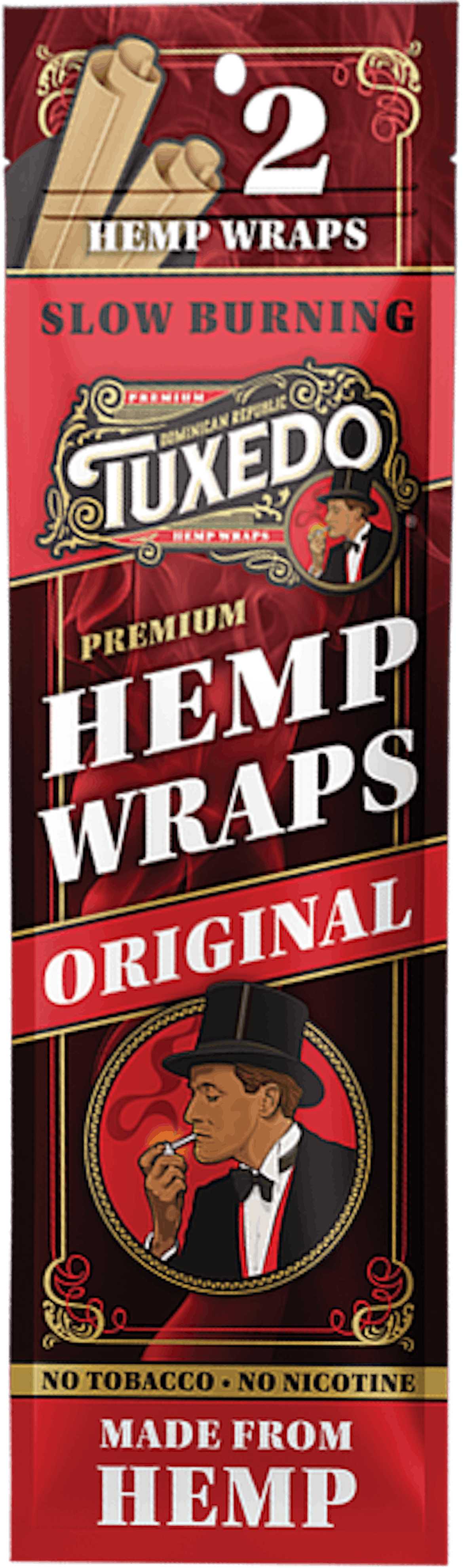 Image of Original | 2pk Hemp Wraps | Tuxedo