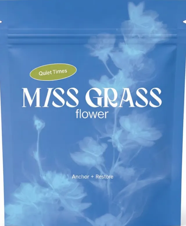 Miss Grass Smalls Quiet Times Dosidos OG 7g (hybrid, small buds)