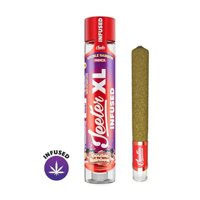 Jeeter - 2g Quad Infused Preroll - Double Rainbow - PRE_ROLLS by Jeeter at King of Budz
