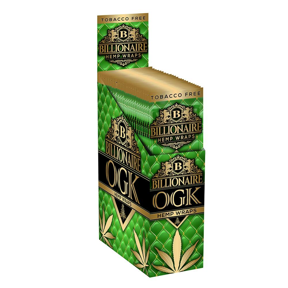 Product Billionaire - OG Kush - Hemp Wrap - 2pk