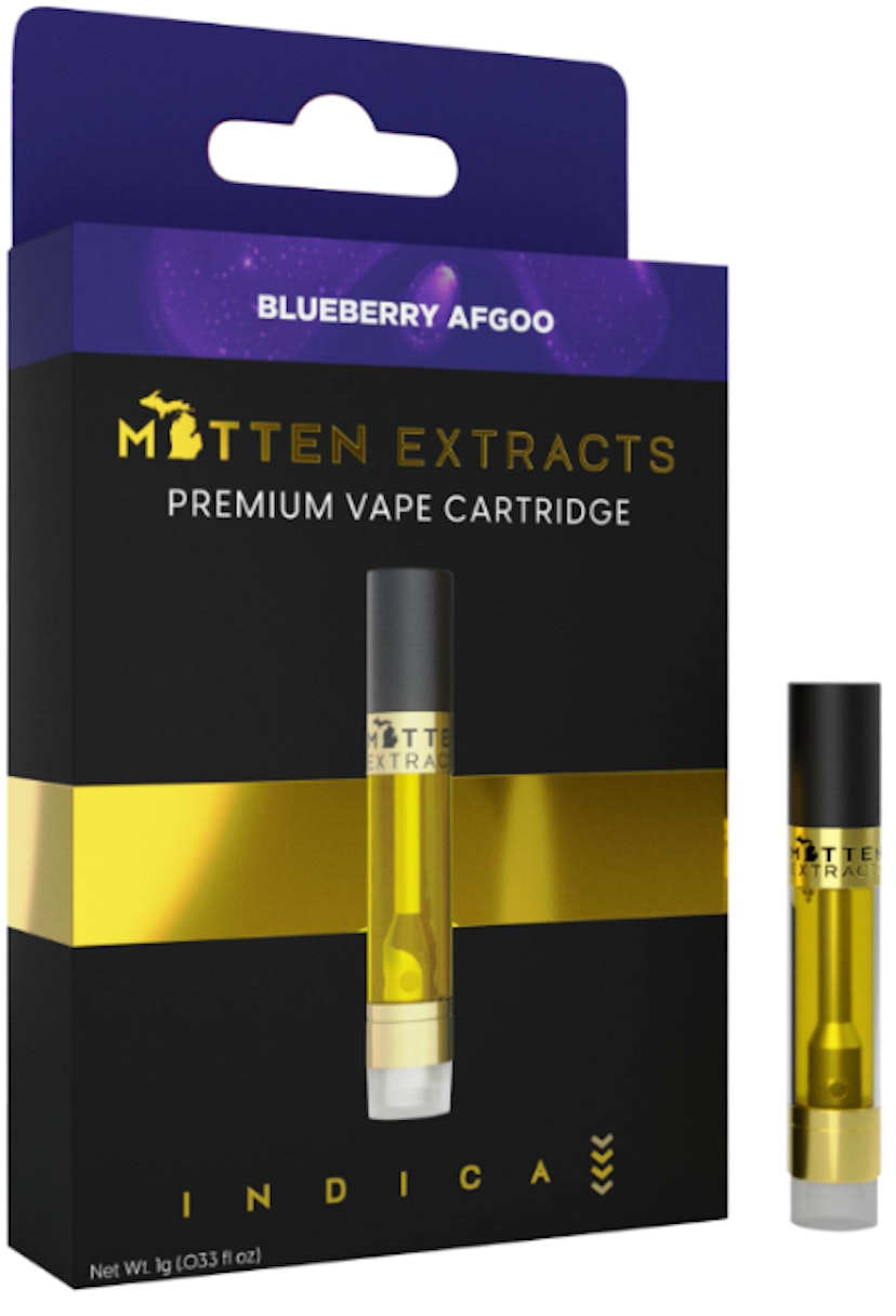 Mitten Extracts Cartridge | Blueberry Afgoo
