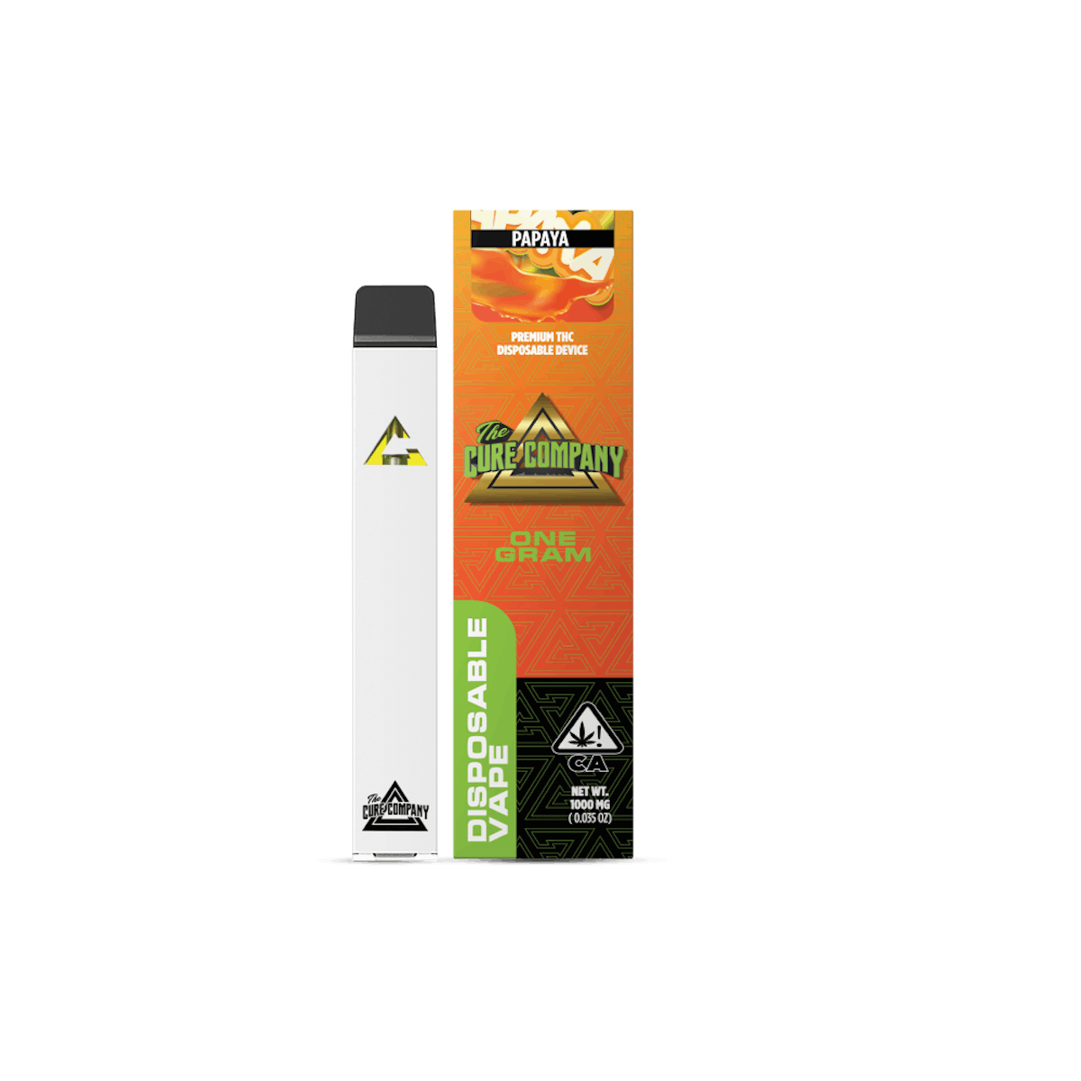Photo of The Cure Company Papaya 1g Disposable Vape