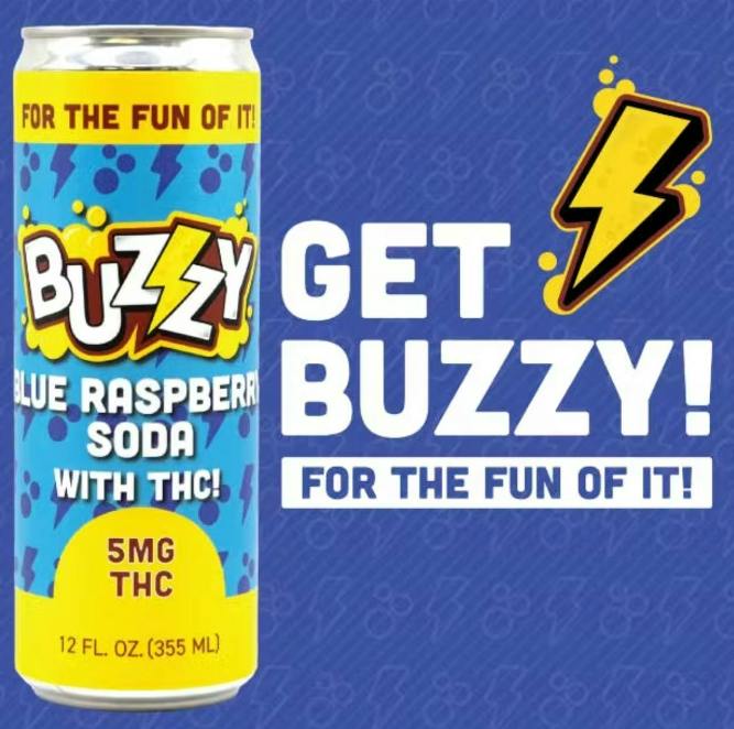 Product Buzzy | Blue Raspberry | Soda | 5mg