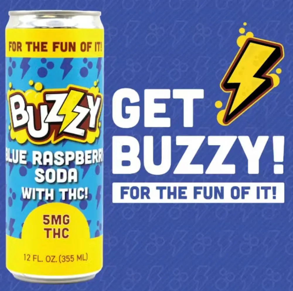 Product Buzzy | Blue Raspberry | Soda | 5mg