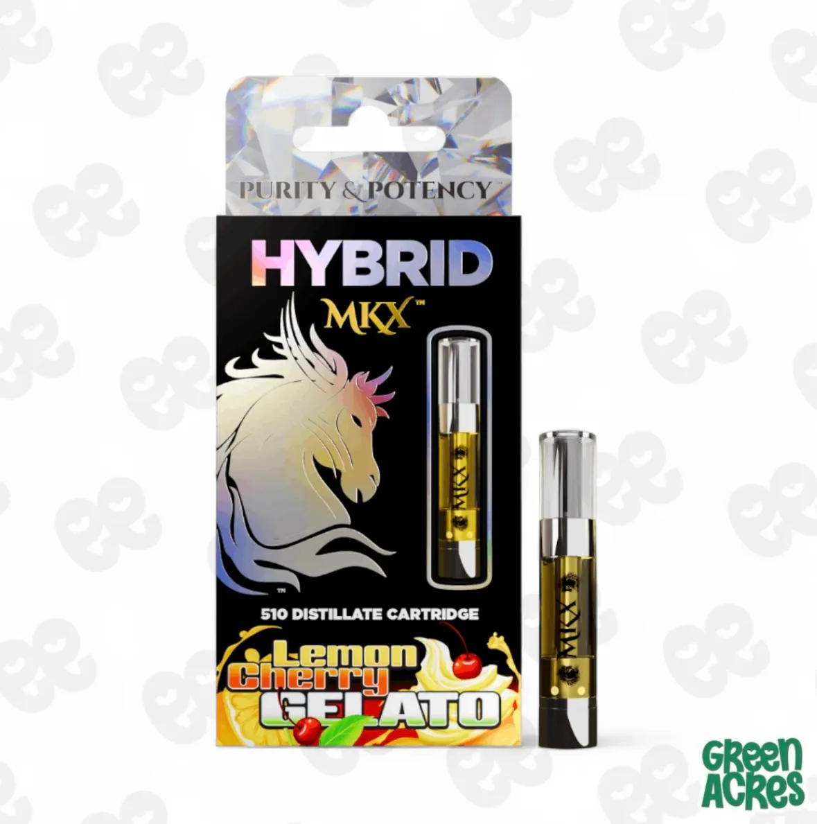MKX 1 Gram 510 Thread Carts - Lemon Cherry Gelato (Hybrid) in Ann