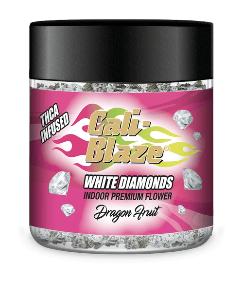 Cali-Blaze | White Diamond Frosted Flower - 3.5g - Dragonfruit