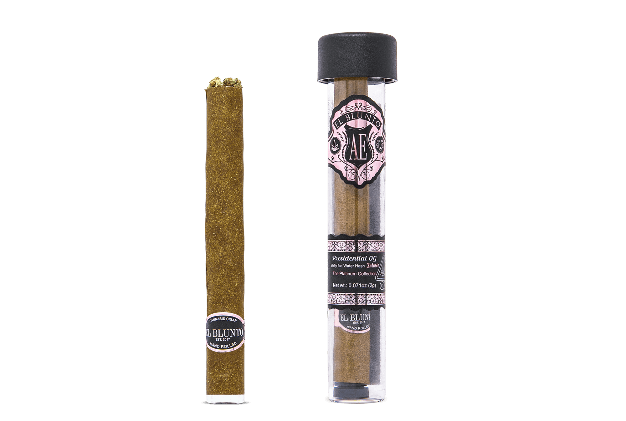 image of Presidential OG El Blunto Hash Infused | 2g