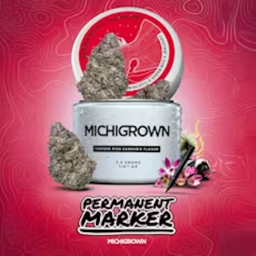 Michigrown - 3.5g Prepack Jar - Permanent Marker