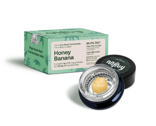 MFNY | Honey Banana Live Resin Badder | Concentrate | 1g