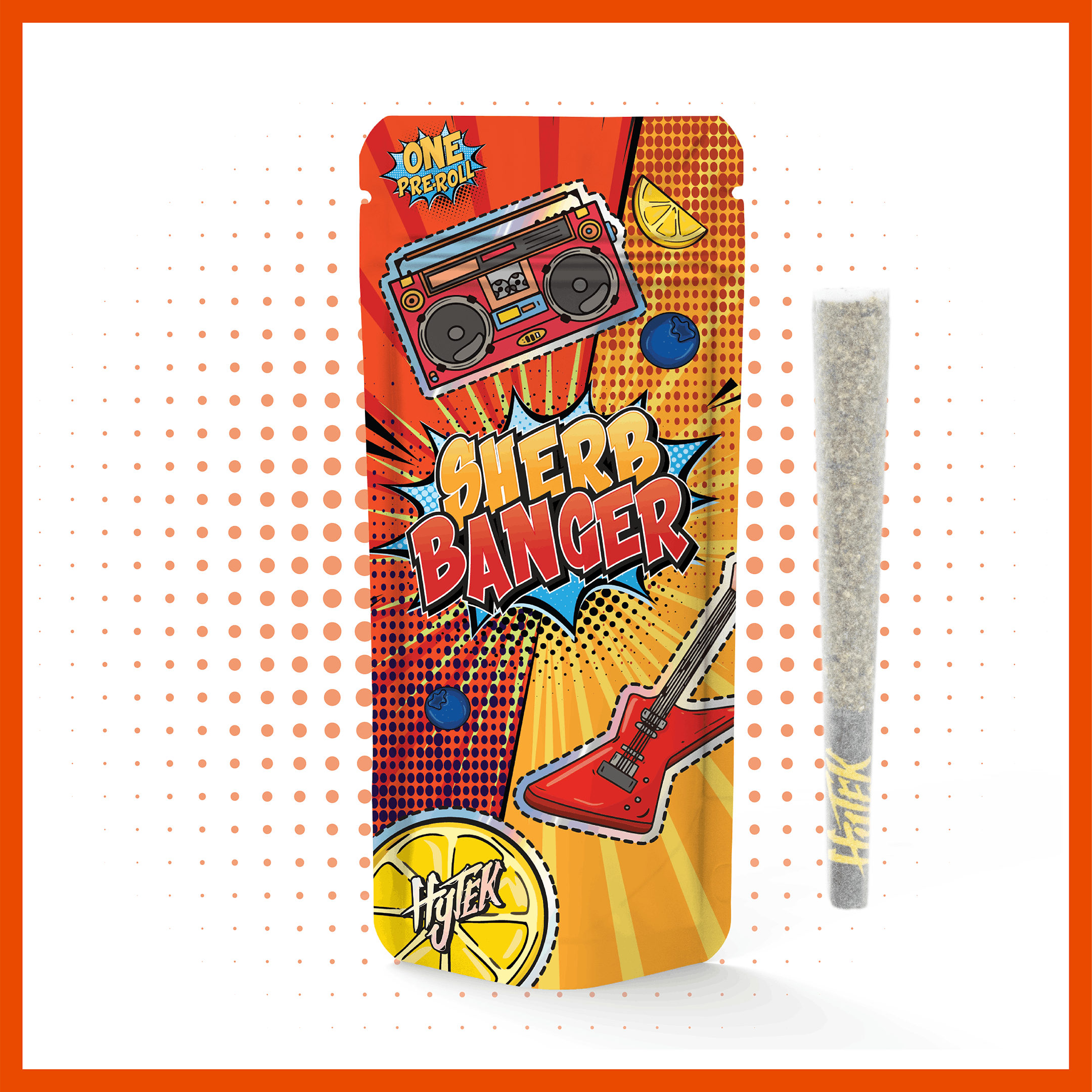Product: HYTEK | SHERB BANGER | 1g PREROLL