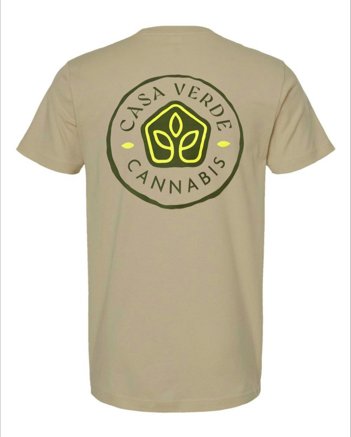 Photo of Casa Verde Men’s Cut T-Shirt Beige