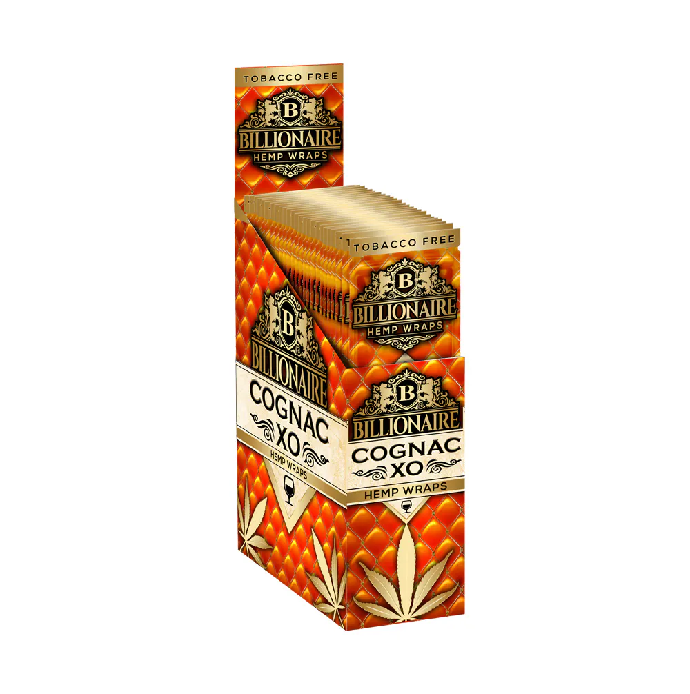Product Billionaire - Cognac XO - Hemp Wrap - 2pk