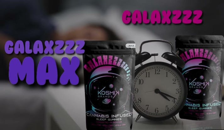 Product: Kosmik Blasters | Galaxzzz | Distillate Nano Gummies - 100mg THC, 125mg CBN, 150mg CBD