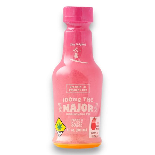 *DOH Compliant* Major, Passionfruit 100mg THC