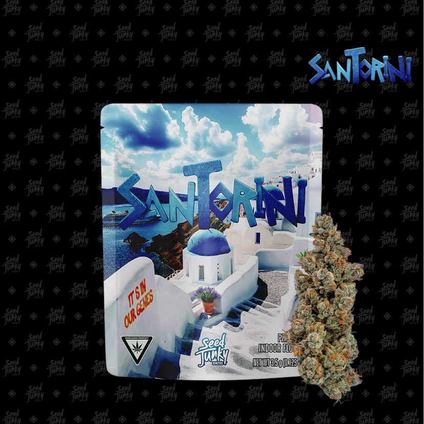 Seed Junky | 3.5g Prepacked Flower | Santorini