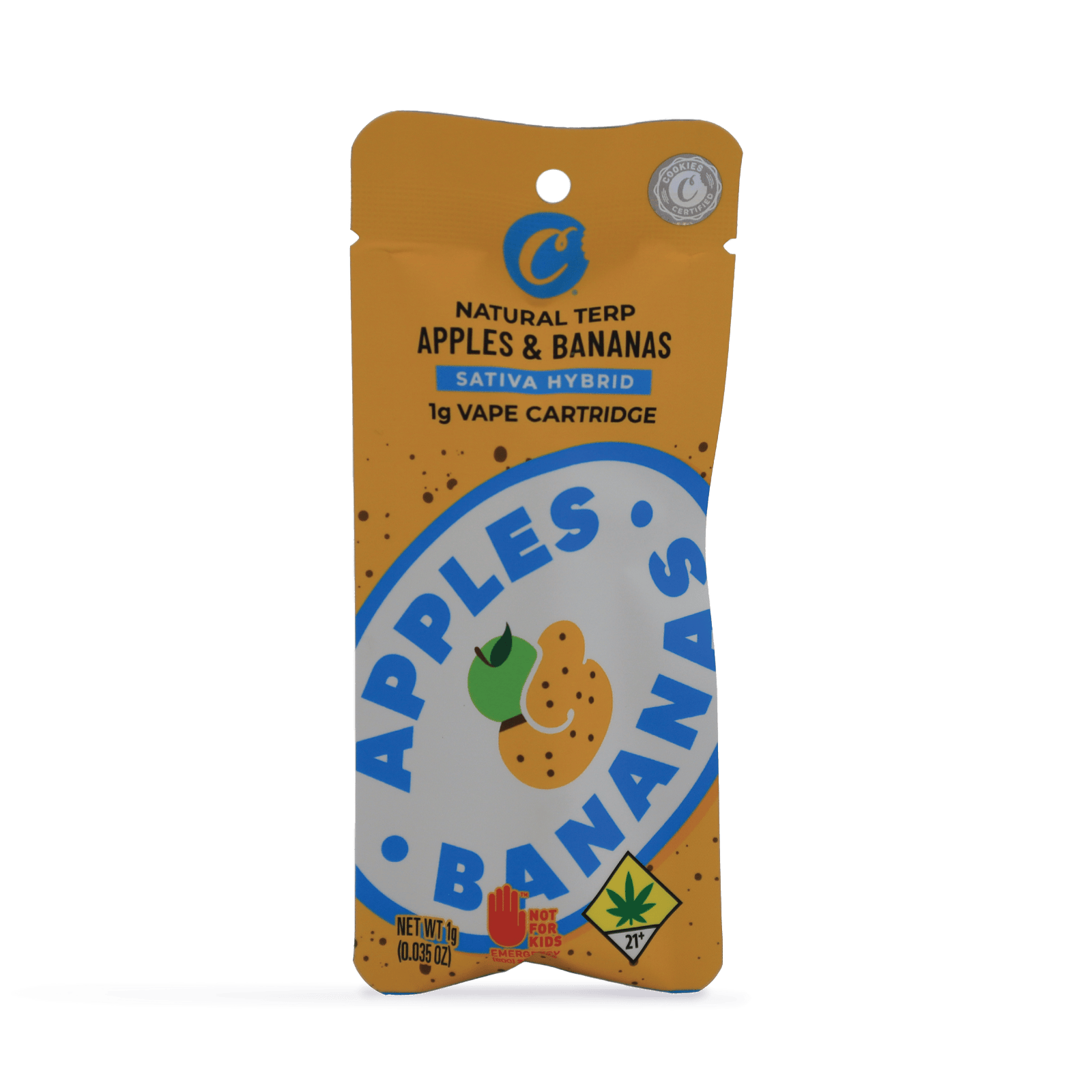 Apples & Bananas Natural Terps Cartridge | 1g