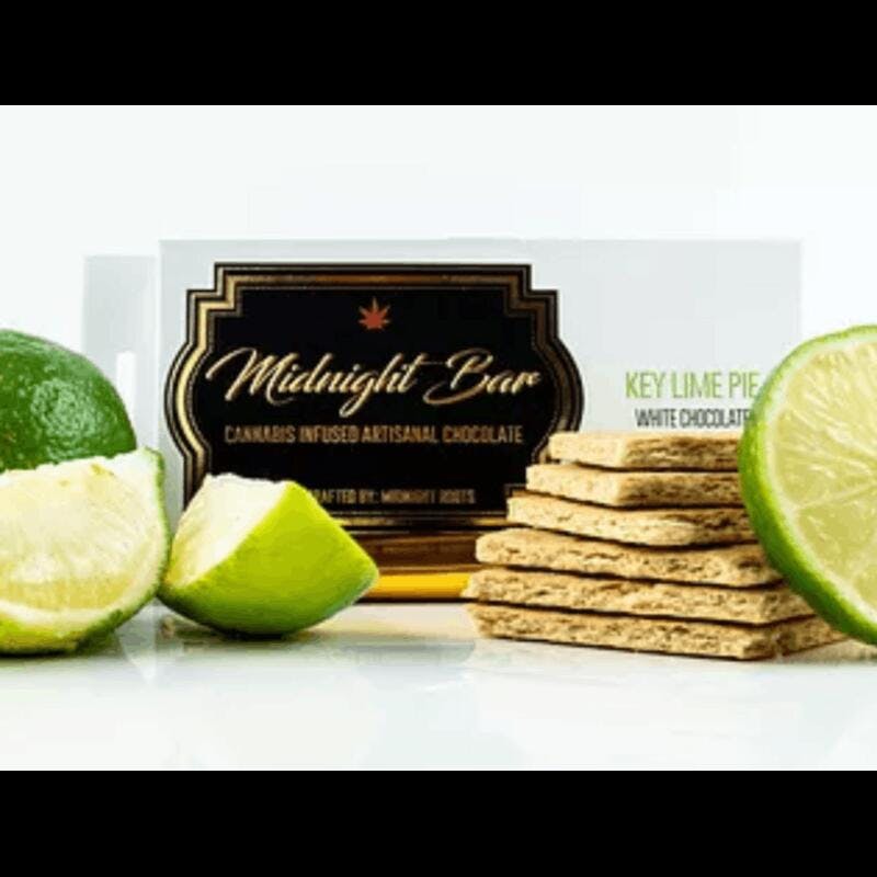 Midnight Bars MIDNIGHT BAR | KEY LIME PIE - WHITE CHOCOLATE | 200MG — EDIBLES