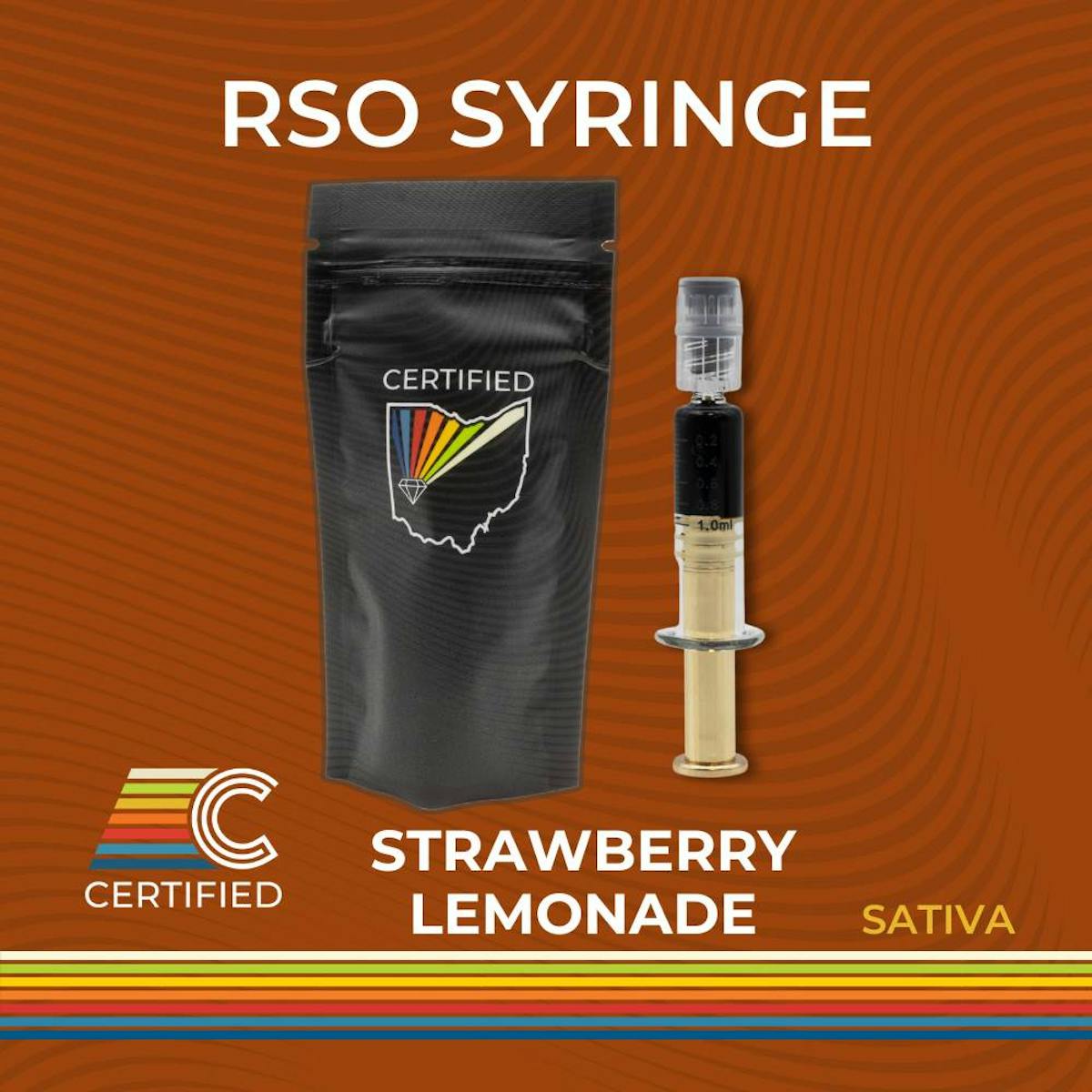 Photo of Strawberry Lemonade RSO Syringe