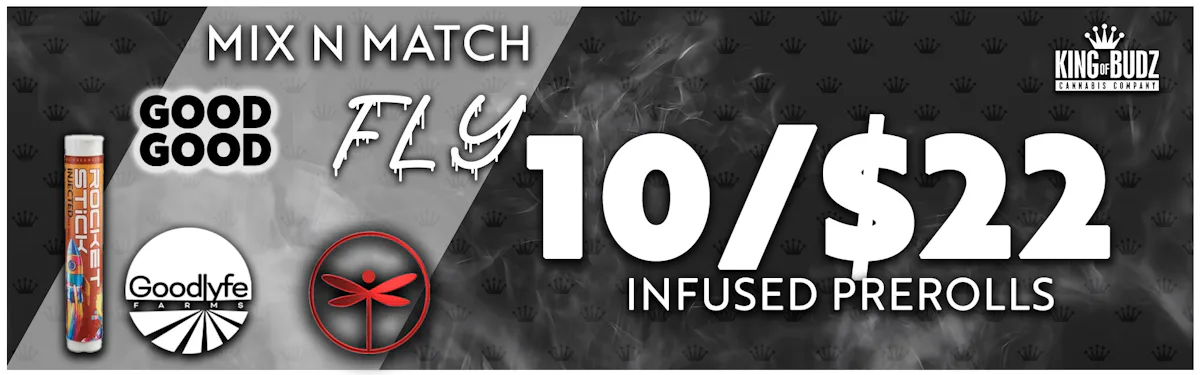 Goodlyfe + Dragonfly Infused Prerolls 10/$22