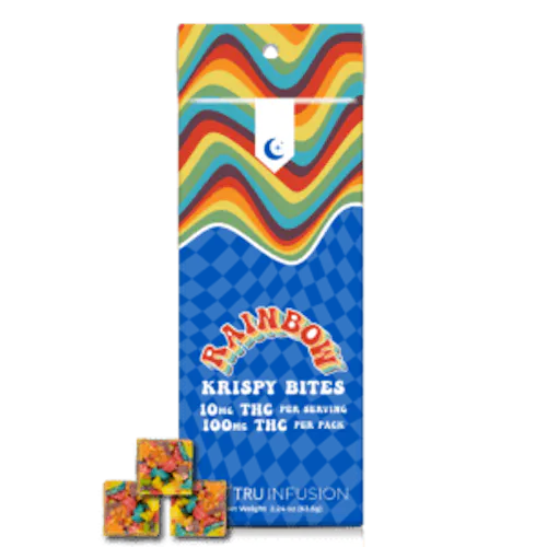 Rainbow Krispy Bites – Night-active