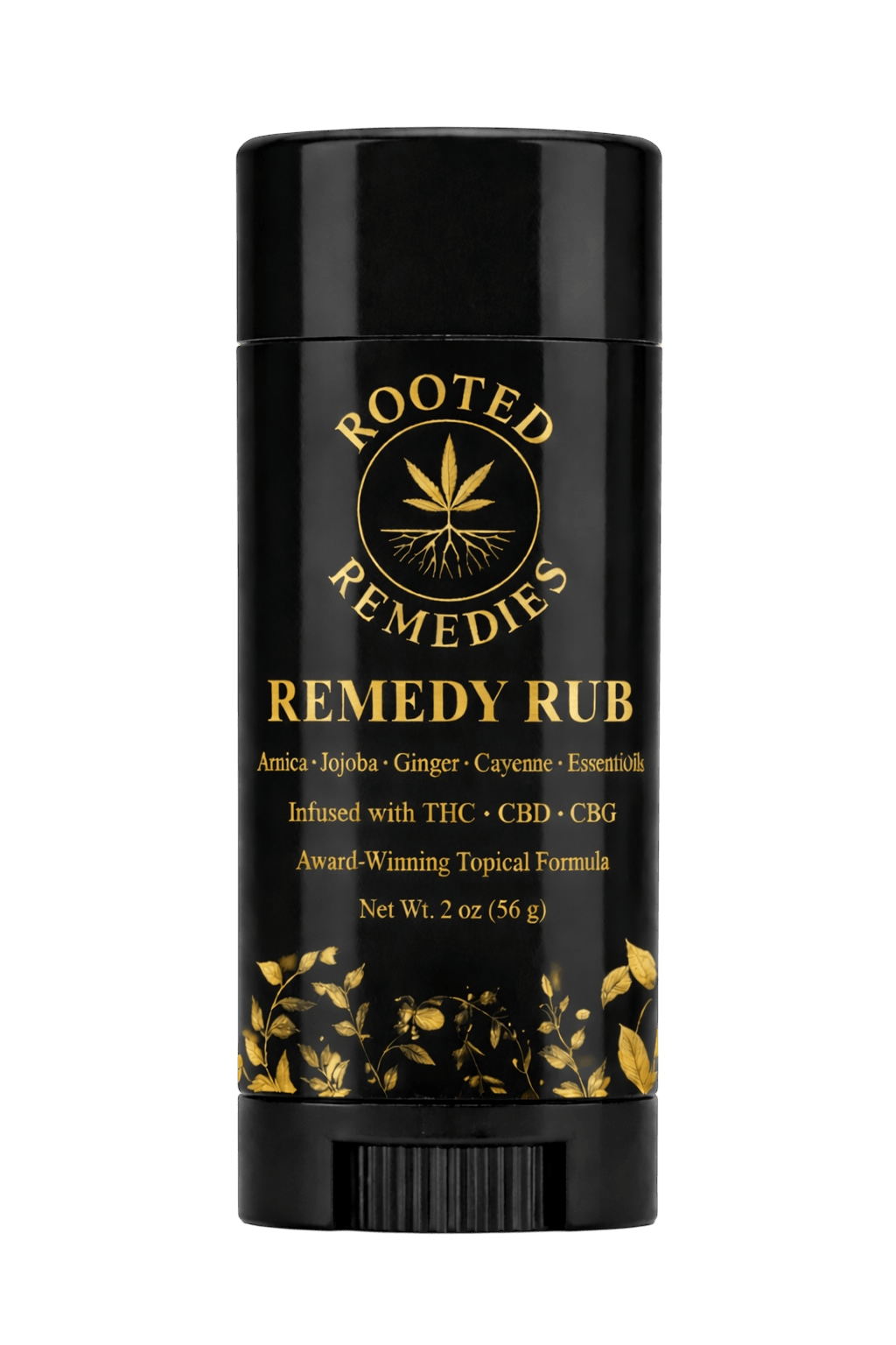 Rooted Remedies | Remedy Rub - 1500mg, 1:1:1, THC:CBD:CBG