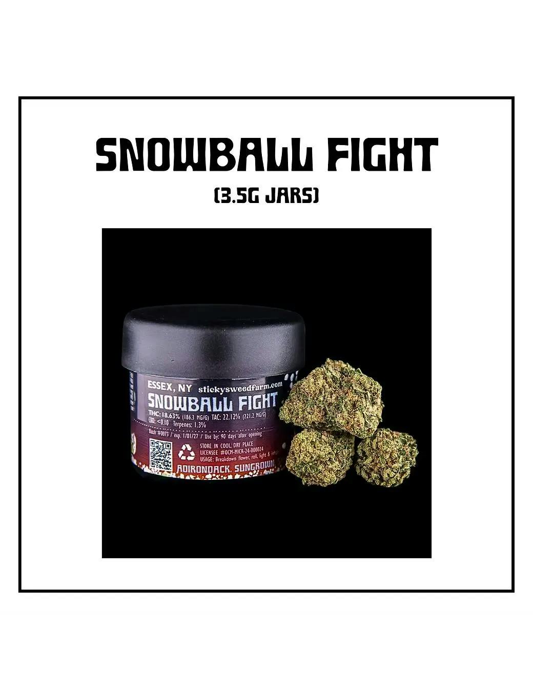 Sticky's Weed Farm · Cannabis Flower Snowball Fight