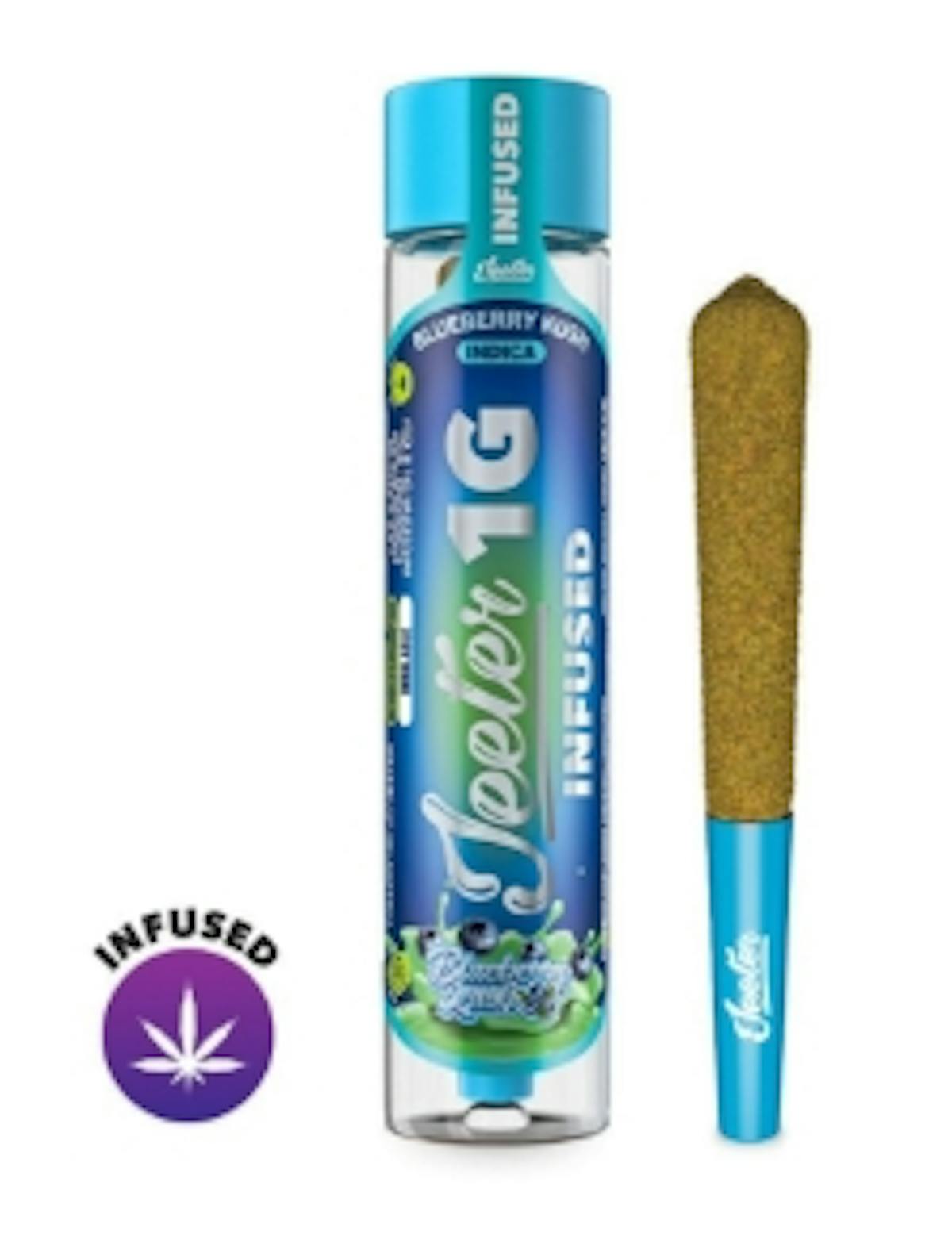 Photo of Blueberry Kush 1g Infused Pre-Roll Jeeter