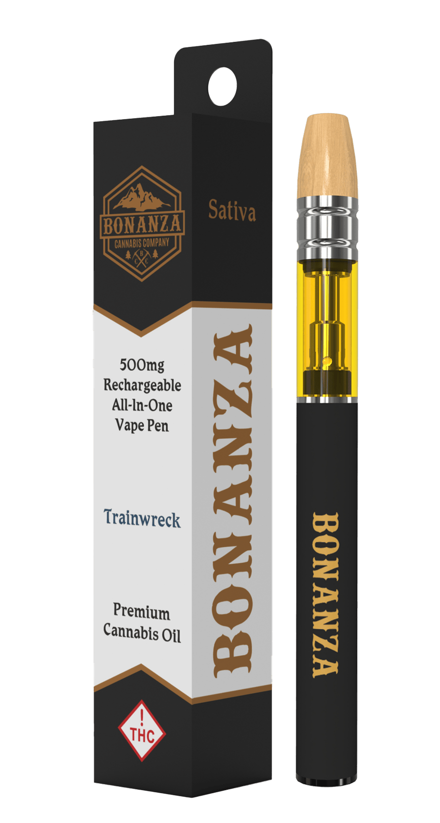 4g Disposable Bonanza Cannabis Bonanza | Pink Mango | All-In-One Vape 2g