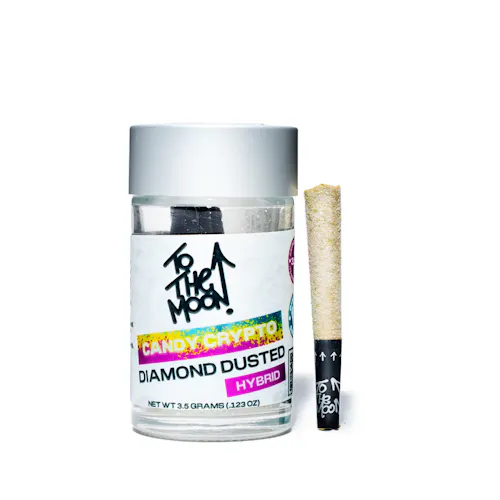 To The Moon –  Candy Crypto – 3.5g Diamond Infused – Preroll 5 Pack-1