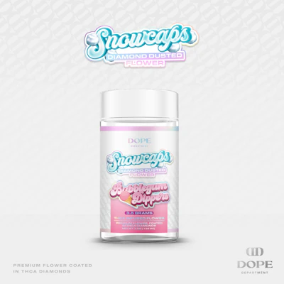 Dope Department - 3.5g Infused Snowcaps - Bubblegum Dippers - FLOWER by Dope Department at King of Budz