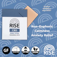 RISE - Transdermal Patch - CBD - 50mg - product image at King of Budz