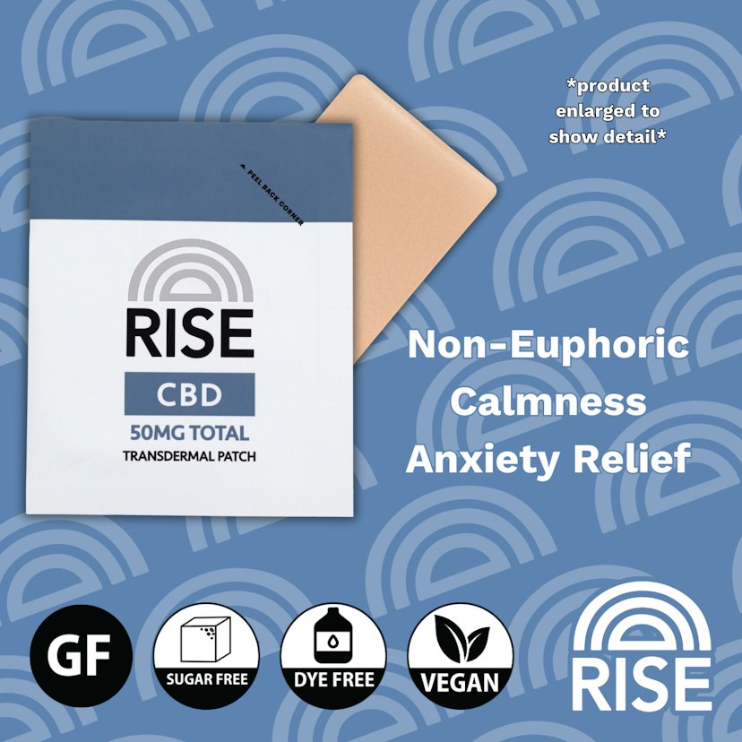 RISE - Transdermal Patch - CBD - 50mg