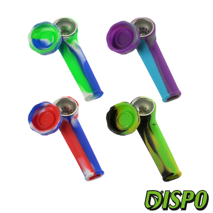 4" Silicone Hand Pipe