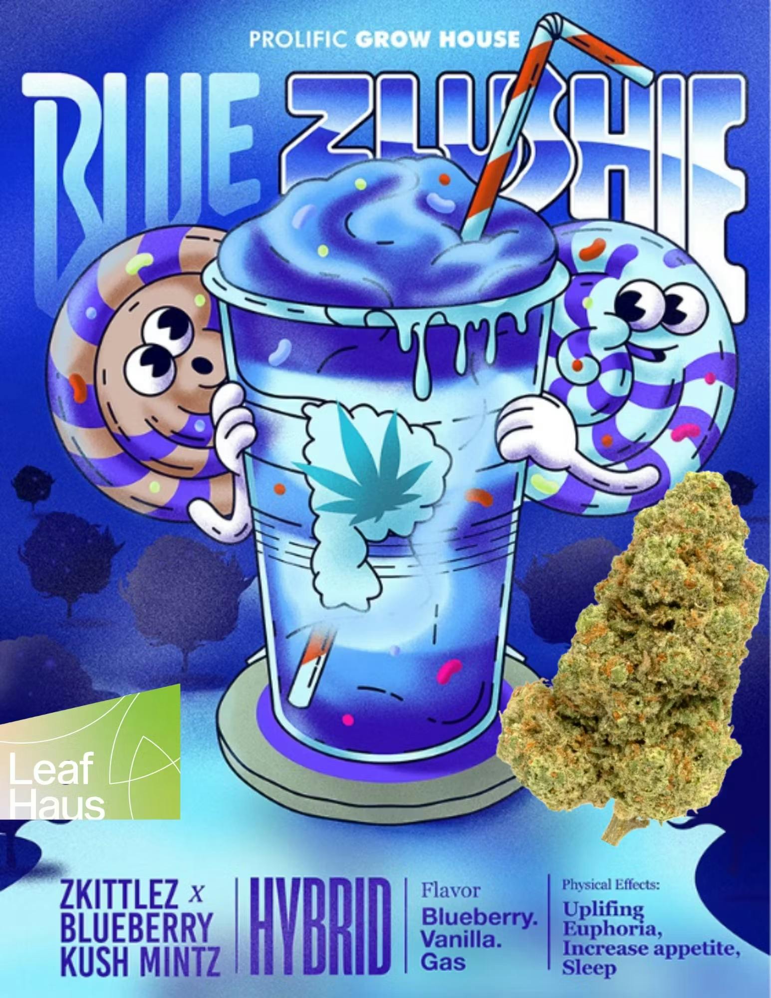 Photo of Prolific Grow House l Blue Zlushie Vape Cart l 1g
