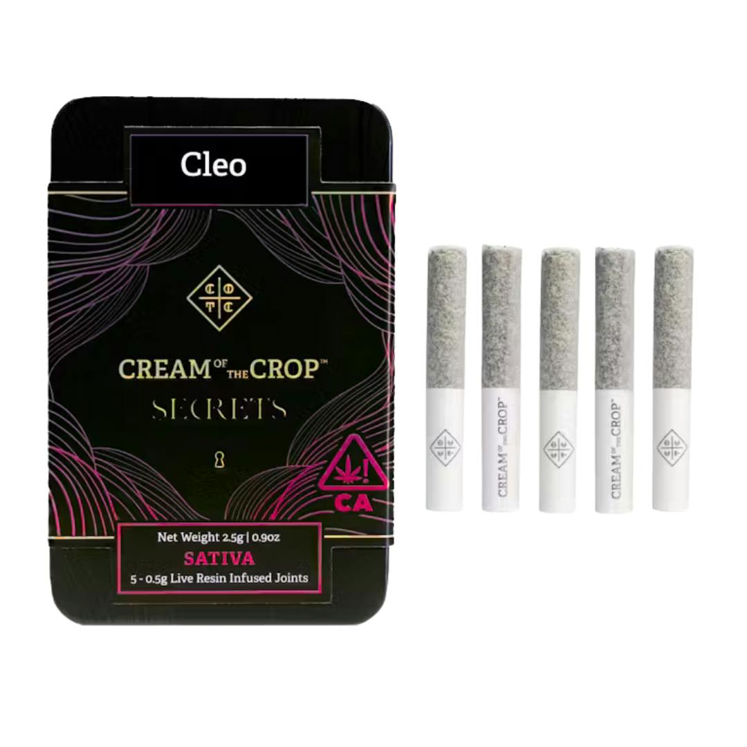 CLEO LIVE RESIN INFUSED 5PK PREROLLS