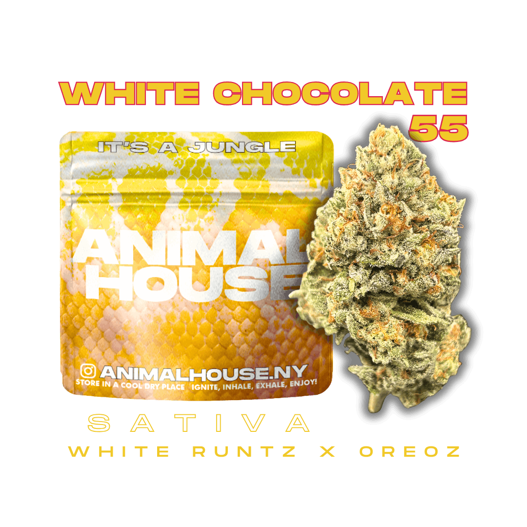 Animal House | White Chocolate 55 | 3.5g