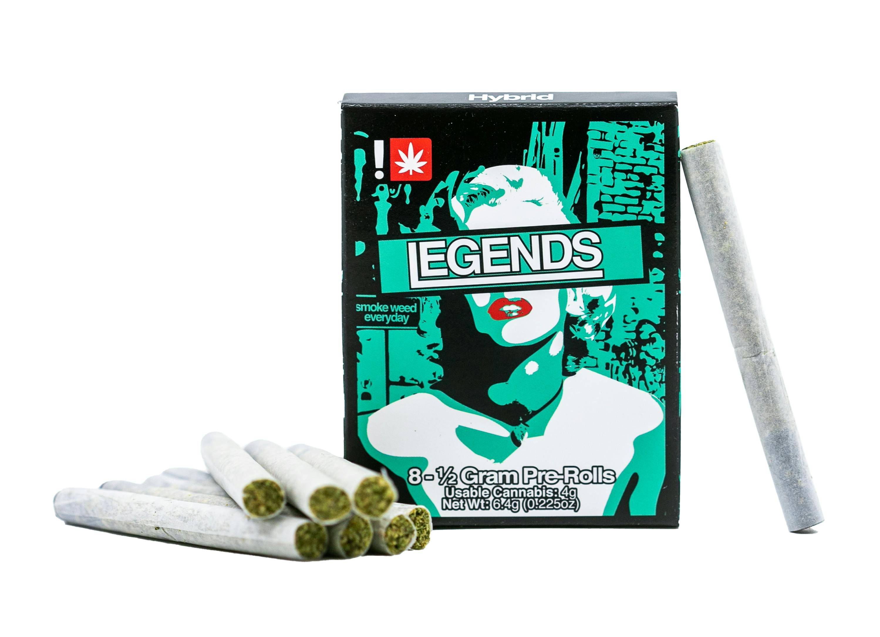 Legends | Strawberry Gary Pre-Rolls | 8-Pack