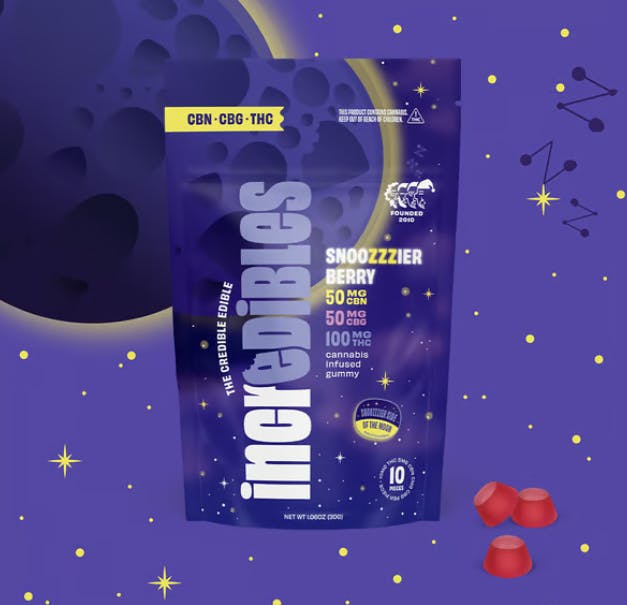 Incredibles Snoozzzierberry Edibles