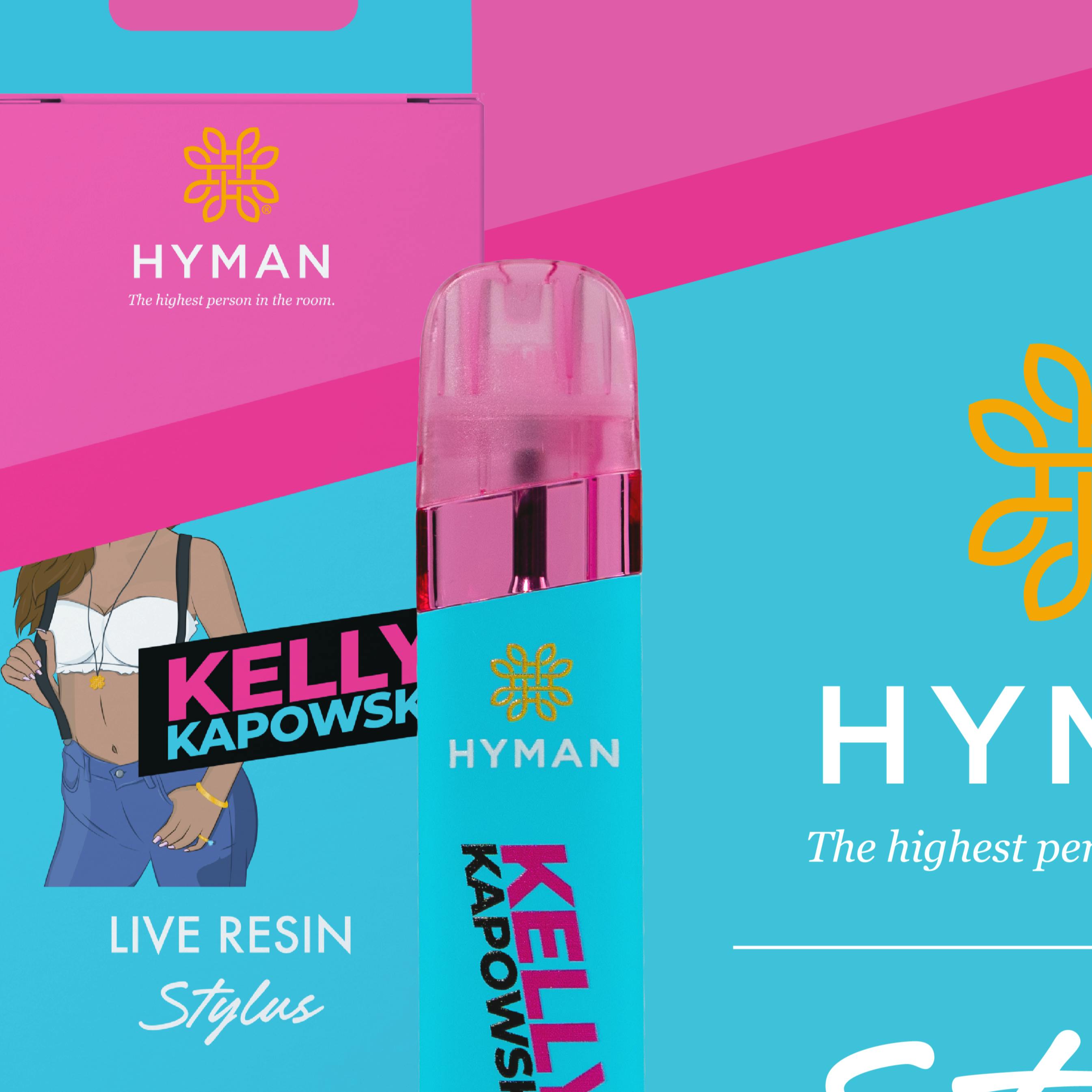 Hyman | Stylus | Kelly Kapowski | 1G Live Resin Disposable