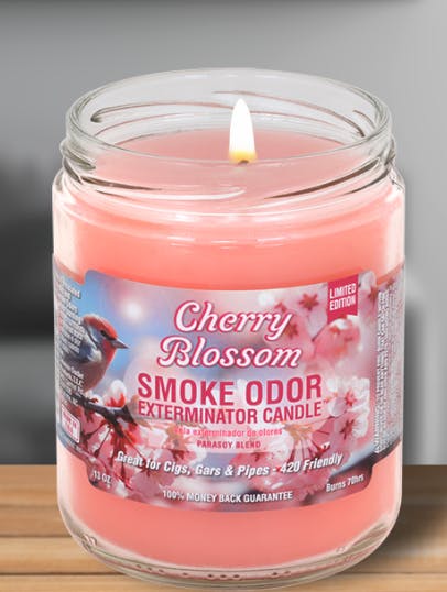 Product Smoke Odor Eliminating Candle 13oz CHERRY BLOSSOM