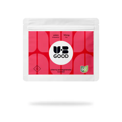 Shop UB GOOD | Cherry Pomegranate 'Relief' Gummies | 2pack | 100mg in ...